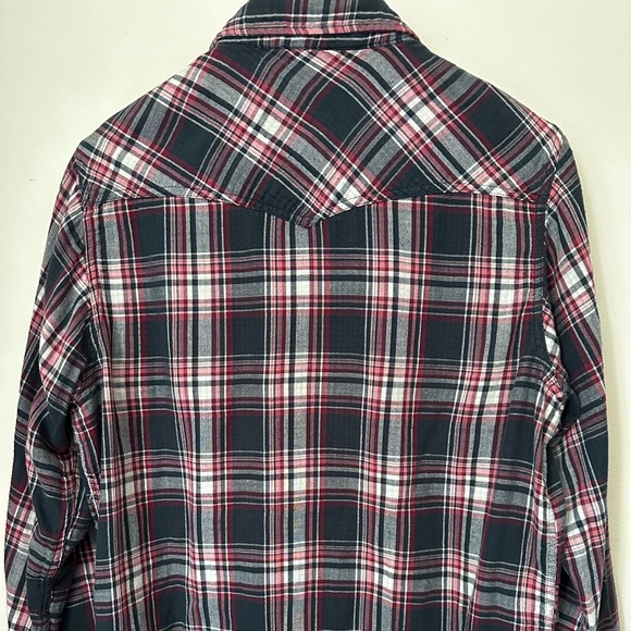 Legend warm plaid cotton shirt - Picture 3 of 4